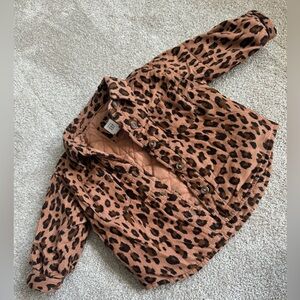 Baby Leopard Print Jacket